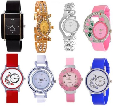 TWIT TW-W0002T8 Pack Of 8 Combo Girls & Women Watch  - For Girls   Watches  (TWIT)