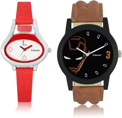 E-Smart W06-04-0206-COMBO Couple analogue Combo Watch for Men and Women Watch  - For Couple   Watches  (E-Smart)