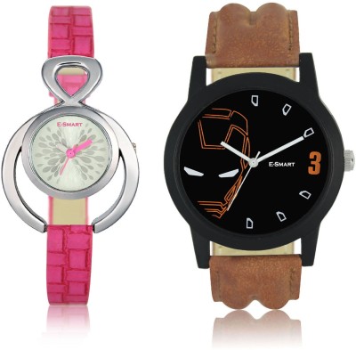 E-Smart W06-04-0205-COMBO Couple analogue Combo Watch for Men and Women Watch  - For Couple   Watches  (E-Smart)