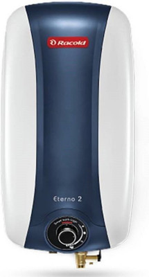 

Racold 10 L Storage Water Geyser(White & Blue, Eterno 2 "Compact Heavy Duty (10 Ltr))