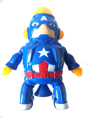 

RV PROSHOP Captain America Dancing Robot(Blue)