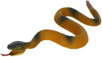 

M-Alive Realistic Rubber Random Wild Snake animal for Learning and Fun(Multicolor)