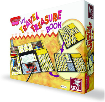 Toy Kraft MY TRAVEL TREASURE BOOK