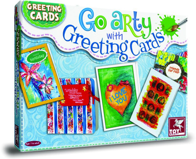 

Toy Kraft go arty with greeting cards