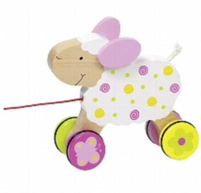 

Goki Pull-along animal, sheep Suse, Susibelle Rattle(Multicolor)