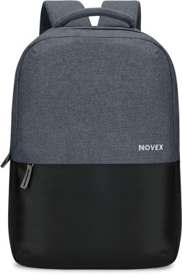 NOVEX Epoch 25 L Laptop Backpack(Black, Grey)