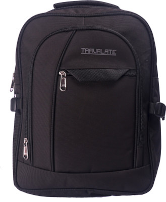 

Travalate Alpha 24 litres Casual Backpack/School Bag 24 L Backpack(Black), 1010