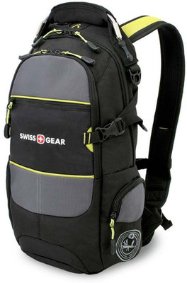 

Swiss Gear City Pack 14 L Backpack(Black, Grey)