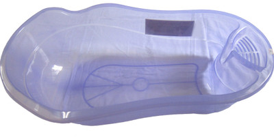 

RAREERAM BABY BATHTUB, PORTABLE - LIGHT BLUE TRANSPARENT(Transparent Blue)
