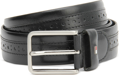 

Tommy Hilfiger Men Casual Black Genuine Leather Belt