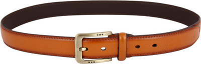 

j jareen Men Brown Texas Leatherite Belt