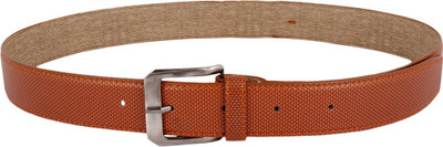 

j jareen Men Brown Texas Leatherite Belt