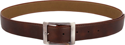 

j jareen Men Maroon Texas Leatherite Belt