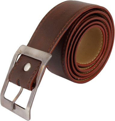 

I IRED Men Maroon Texas Leatherite Belt