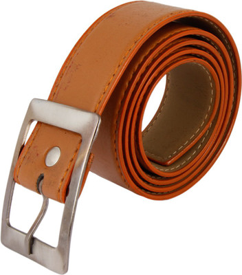 

I IRED Men Casual, Party, Formal, Evening Brown Texas Leatherite Belt