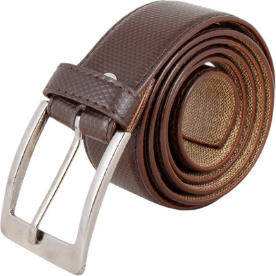 

I IRED Men Maroon Texas Leatherite Belt