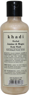 

Khadi Herbal Jasmine & Mogra Body Wash(210 ml)