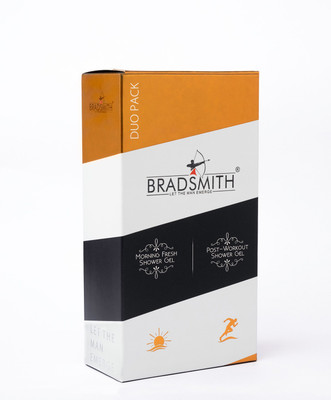 

Bradsmith Morning fresh and Post workout shower gel (DUO PACK)(400 ml)