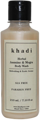 

Khadi Herbal Jasmine & Mogra Body Wash SLS-Paraben Free(210 ml)