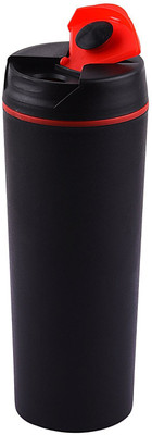 

Smartcraft Sports Bottle - 500ml (BPA FREE) - Red, School Bottle, GYM School, Sports Bottle 500 ml Shaker(Pack of 1, Multicolor), Black;red