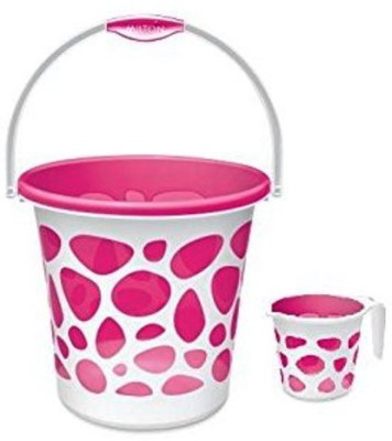 

Milton 18 L Plastic Bucket(Pink)