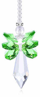 LightWave LW crystal glass crystal car hanging sun catcher beautiful A6 Car Hanging Ornament(Pack of 1)