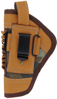 

Purwanchal PU 9mm/38 Bore Jungle Print Clip Cover, 20 cm x 12 cm,Goat Leather (Multi-Colour) Key Chain