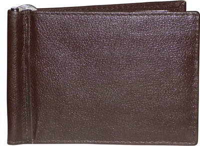 

Style 98 Men Brown Genuine Leather Wallet(6 Card Slots)