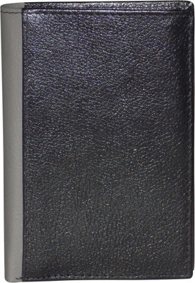 

Style 98 Men Black, Grey Genuine Leather Wallet(12 Card Slots)