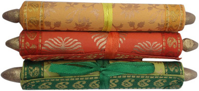 

The Ethnic Story Greeting Card(Orange, Yellow, Green, Pack of 3)