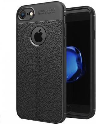 BooZ Back Cover for Apple iPhone 7(Black, Rubber) Flipkart