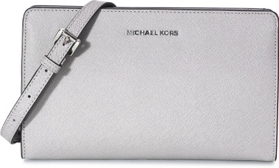 

Michael Kors Casual Silver Clutch(Imported)