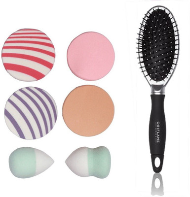 

Oriflame Sweden HairX Cushion Brush With Sponge(Set of 7)