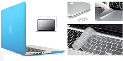 

LUKE Macbook Pro 13-Inch With Retina Display Case Cover with Silicone Keyboard Cover, LCD HD Clear Screen Protector and 12pcs Dust plug +Touchpad Protector For Macbook Pro 13" 13.3" 13-nch With Retina DisplayA1502/A1425/MD212/MD213/ME864/ME865/ME866Macboo