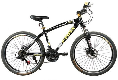 

GOGO A1.COM Frrx F 200 Mountain Bicycle With High Carbon Steel Frame And 26’’ Wheels 26 T Mountain/Hardtail Cycle(21 Gear, Black)