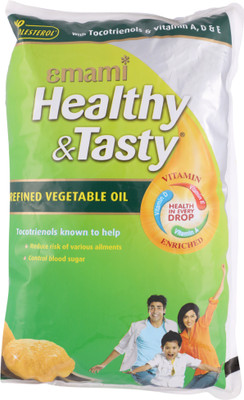 

Emami Healthy & Tasty Refined Vegetable Oil 1 L