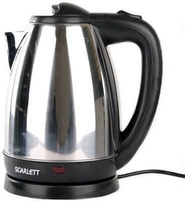 

Bluebells India ™Safe Auto Shut-off 2.0 Liter, 304 Grade Brushed Stainless Steel Cordless Design,Tea & Coffee, Kitchen, Office, Dorm, Hotel Electric Kettle(1.86 L, Silver)