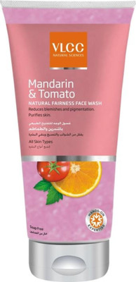 

VLCC Mandarin & Tomato Fairness Face Wash(175 ml)