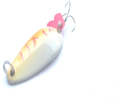 

JUST ONE CLICK Fishing Lures Spinner Baits Fish Hooks Tackle hard spinner Spinner Fishing Lure(Pack of 1 Size 3)