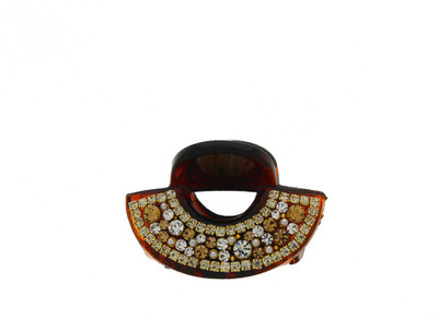 

Anuradha Art Jewellery Trendy Butterfly Hair Claw(Brown)