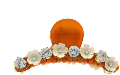 

Anuradha Art Jewellery Trendy Butterfly Hair Claw(Orange)