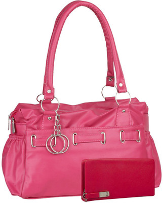 

taps fashion Hand-held Bag(Pink)