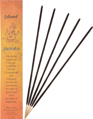 Omved GANESH DEITY Incense Sticks Lemon Agarbattis(10 Units)