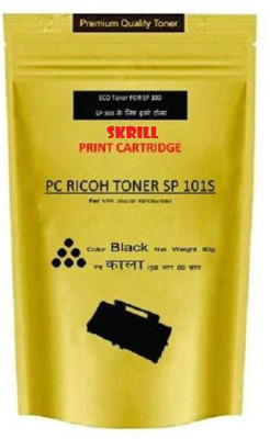 

Print Cartridge Ricoh SP 101S Original Laser Printer Refill Pouch Single Color Ink Toner(Black)
