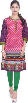

Porcupine Casual Self Design Women' Kurti(Multicolor