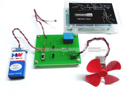 

INSIGNIA LABS LDR BASED MOTOR CONTROL SCHOOL COLLEGE PROJECT KIT(Multicolor)