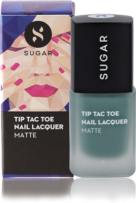 

Sugar Tip Tac Toe Nail Lacquer 028 Green Is Good (Matte Olive Green)