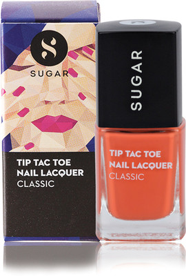 

Sugar Tip Tac Toe Nail Lacquer 029 Fuel The Fire (Bright Orange)