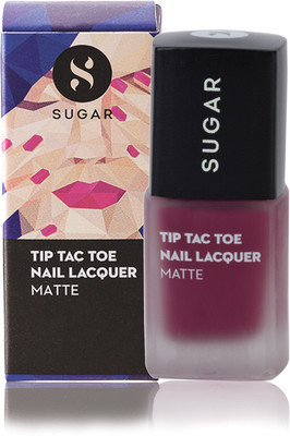 

Sugar Tip Tac Toe Nail Lacquer 035 The Big Bang Berry (Matte Wine)