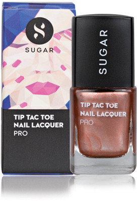 

Sugar Tip Tac Toe Nail Lacquer 040 Rust For The Record (Metallic Copper)